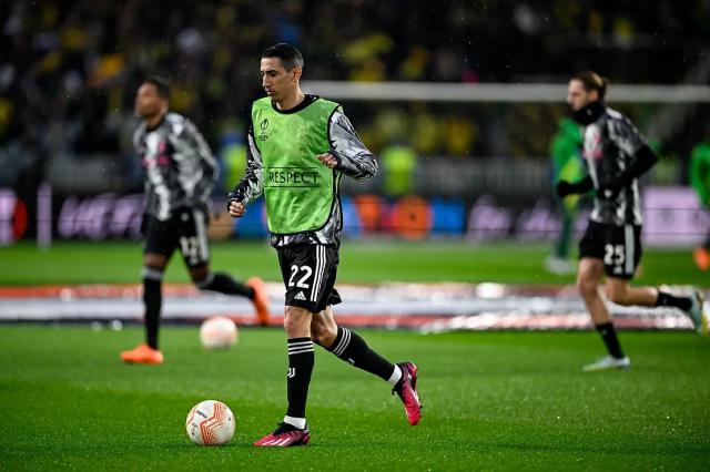 【欧联】迪马利亚戴帽+造红点，十人南特0-3尤文图斯